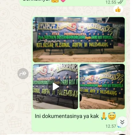 Pengiriman Papan Bunga Duka Sumbersari Banyuurip