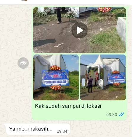 Pengiriman Karangan Bunga Sumbersari Banyuurip