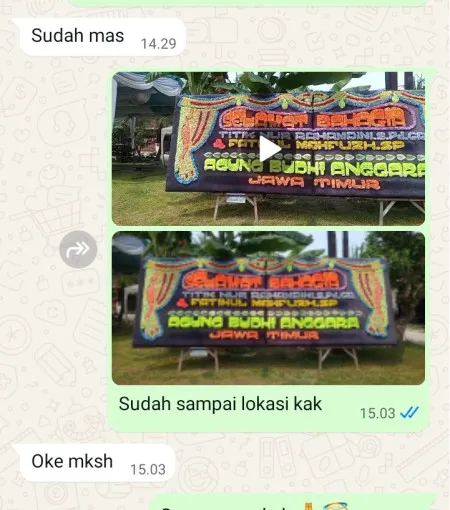 Pengiriman Papan Bunga Sumbersari Banyuurip