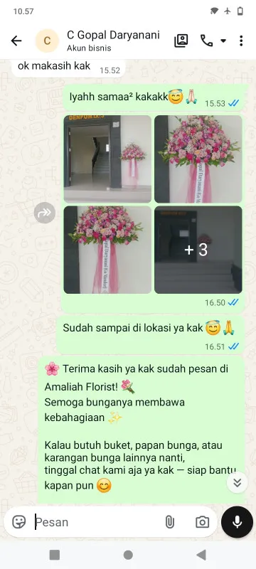 Pengiriman Karangan Bunga Sumbersari Banyuurip
